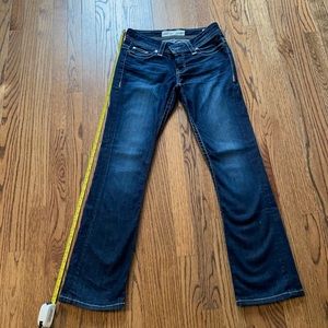 nWOT BKE Payton style darker wash jeans size 27 regular, has stretch to them.